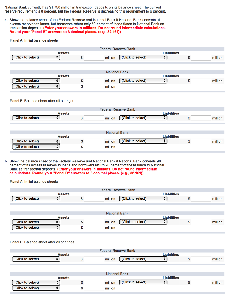Solved National Bank Currently Has $1, 750 Million In | Chegg.com