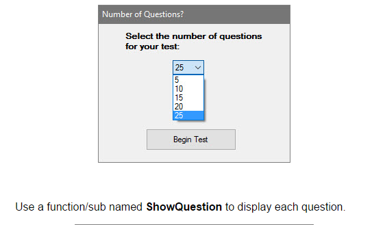 Solved For this assignment, you will use Visual Basic to | Chegg.com