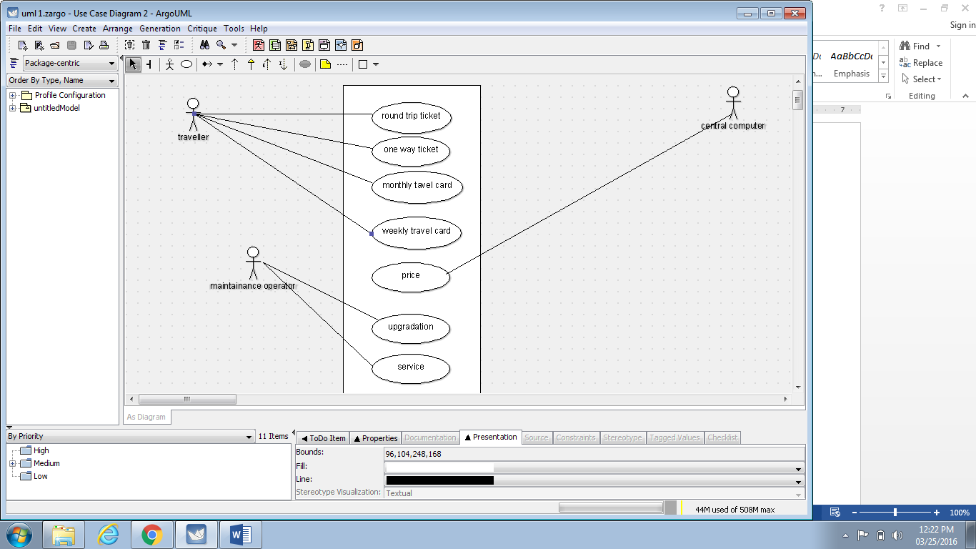 How to create a use case diagram using argouml on windows 44 off