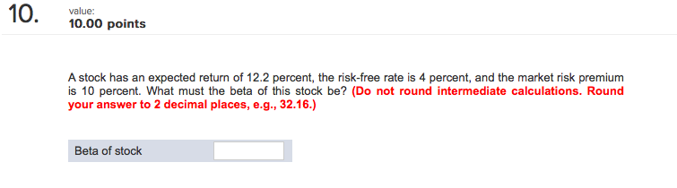 solved-10-1000-points-a-stock-has-an-expected-return-of-chegg