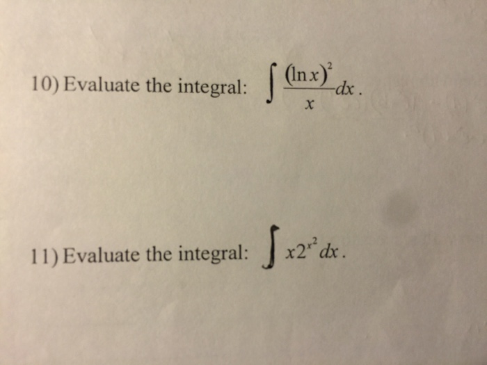 evaluate the integral 2 7 ln x x2 dx 1