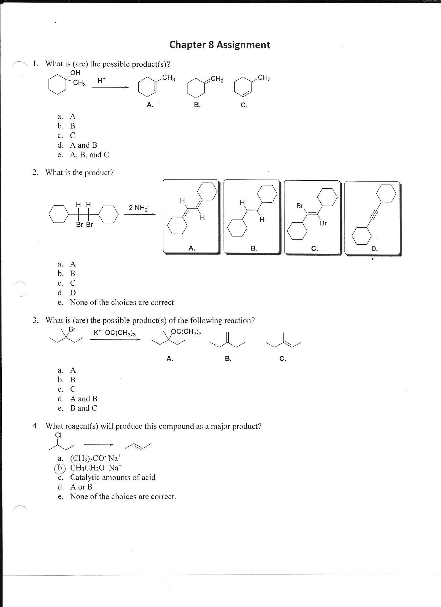 the product of a and b