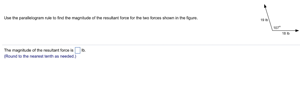 Solved Find The Magnitude Of The Resultant Force Using The Chegg Solved Find The Magnitude Of The Resultant Force Using The Chegg