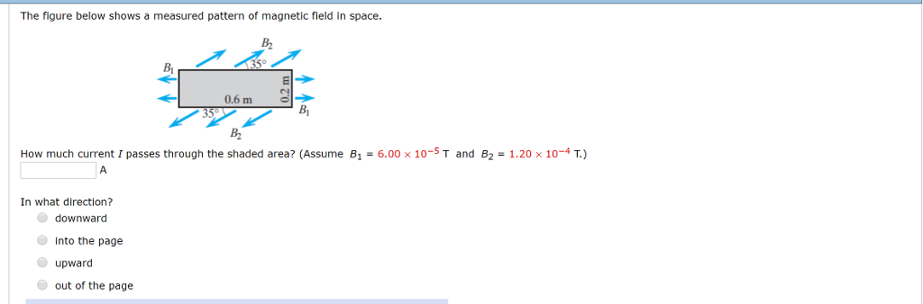 Solved The Figure Below Shows A Measured Pattern Of Magnetic 3461