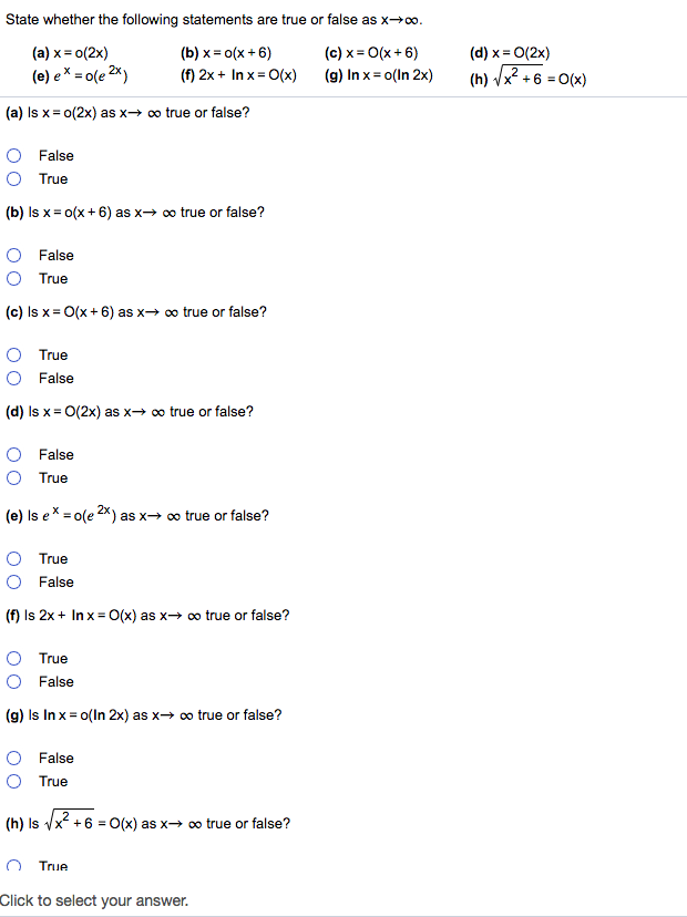 Solved state whether the following statements are true or | Chegg.com
