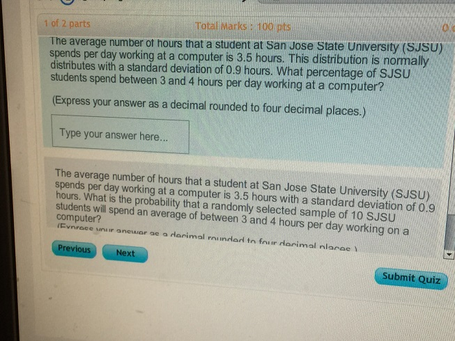 solved-the-average-number-of-hours-that-a-student-at-san-chegg