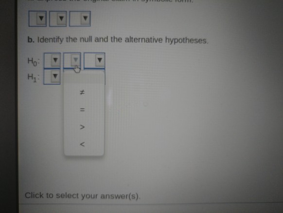 Solved For The Given Claim, Complete Parts (a) And (b) Below | Chegg.com