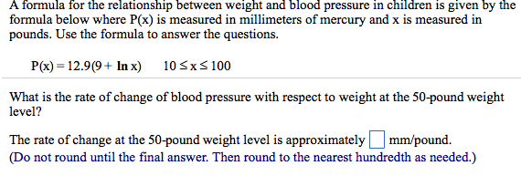Solved A formula for the relationship between weight and | Chegg.com