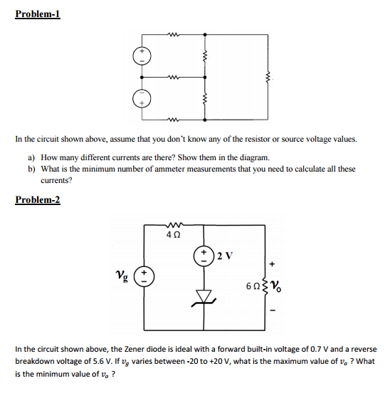 Solved In The Circuit Shown Above, Assume That You Don't 