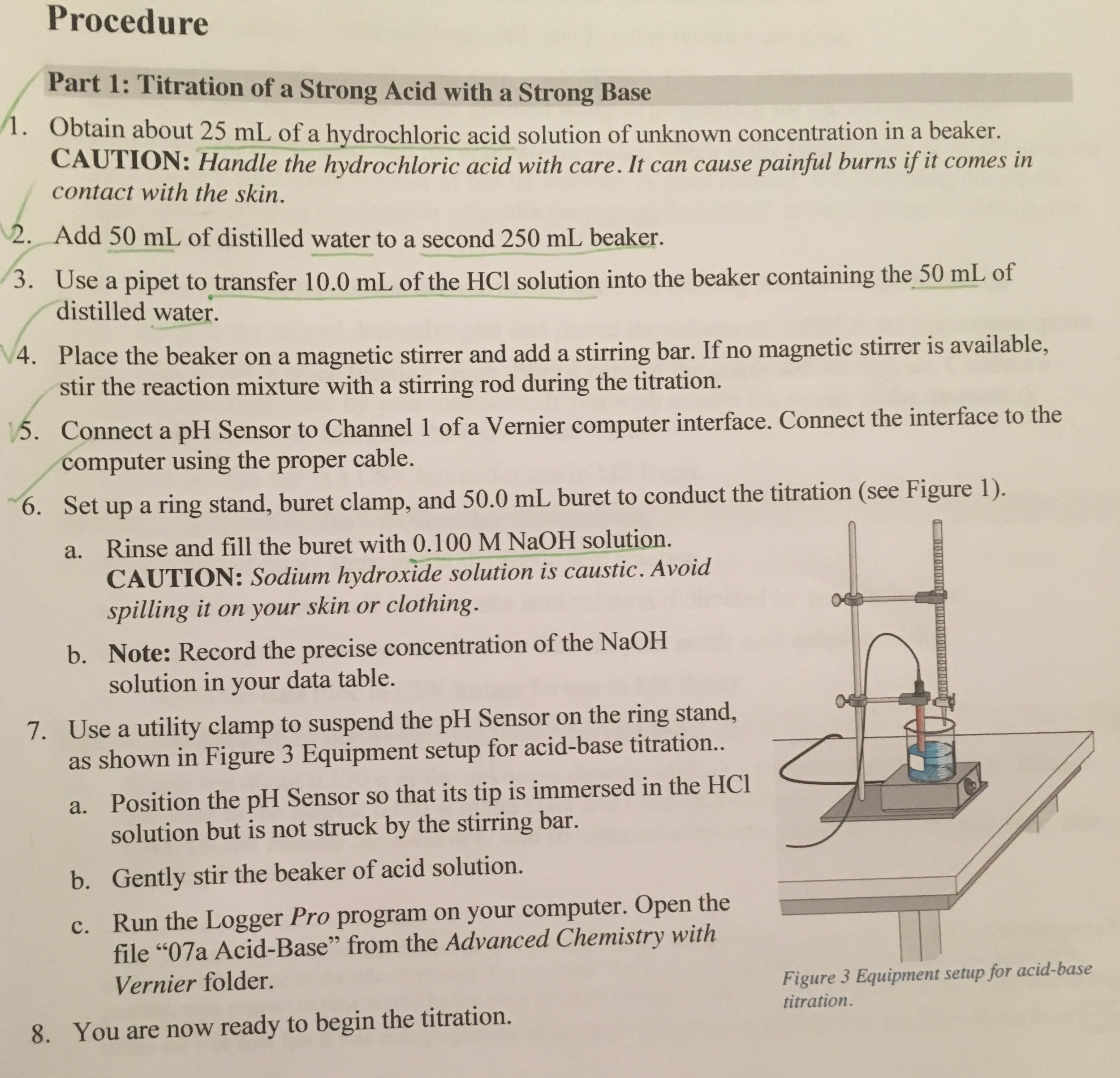 Solved Acid-Base Titration: Please Help! Explain Each Step | Chegg.com