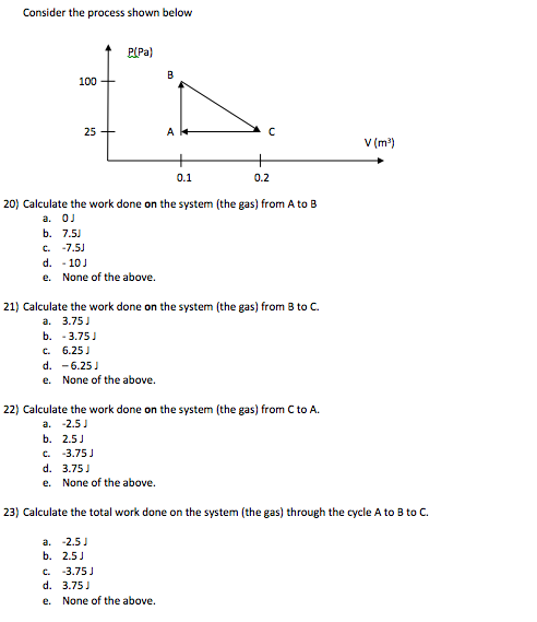 Solved Consider The Process Shown Below Calculate The Work | Chegg.com