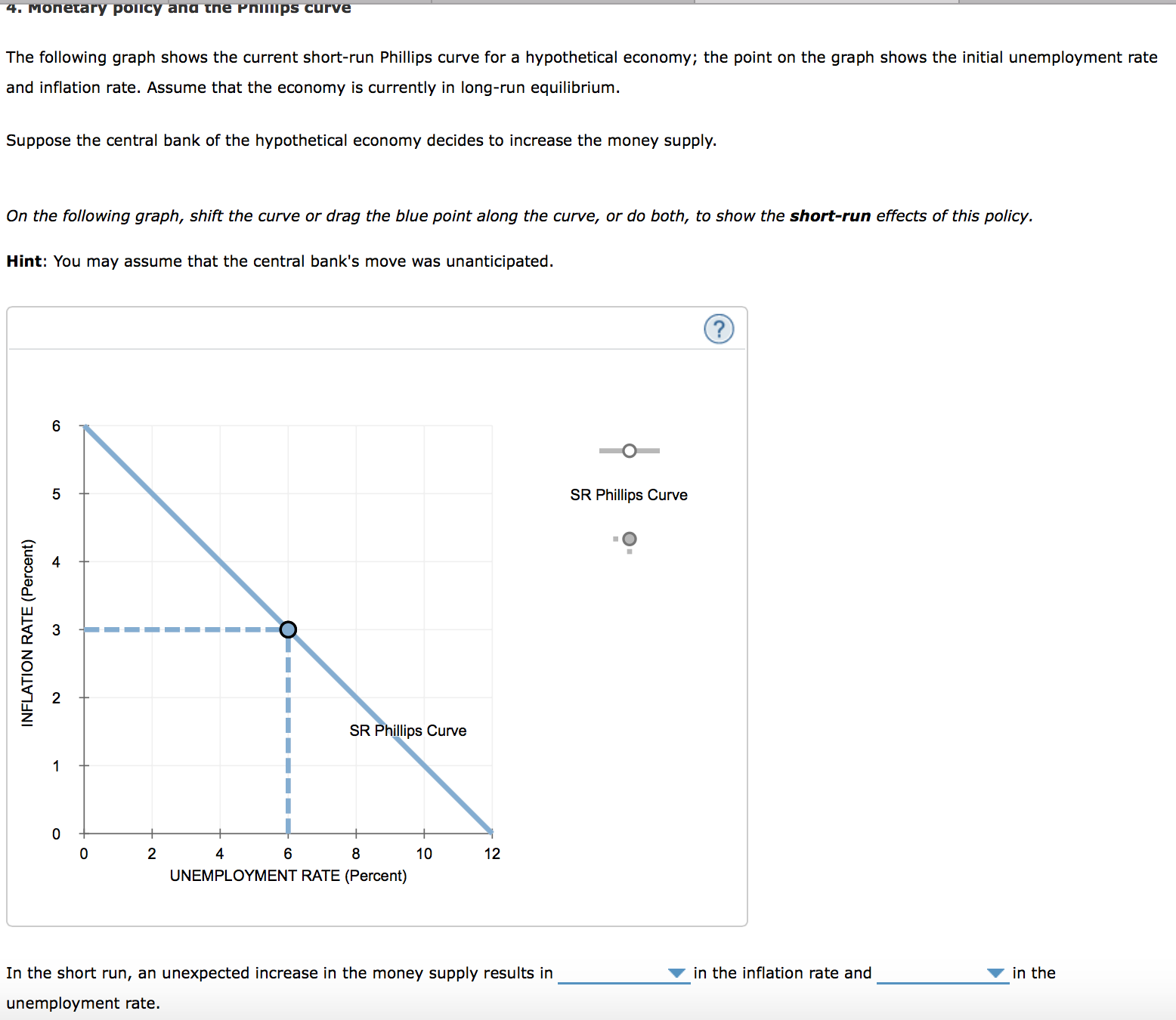Answer choices: 1) no change/an increase/a decrease | Chegg.com