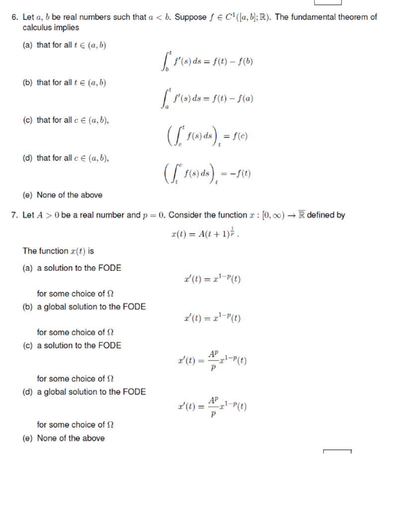 Solved Let A, B Be Real Numbers Such That A