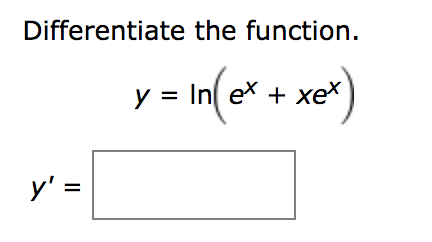 Solved Differentiate the function. | Chegg.com