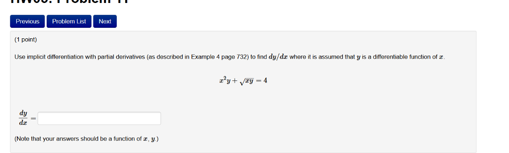Solved Use implicit differentiation with partial derivatives | Chegg.com