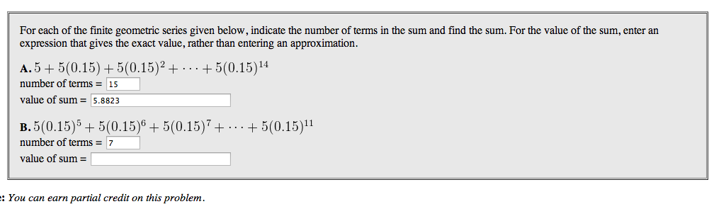 solved-for-each-of-the-finite-geometric-series-given-below-chegg