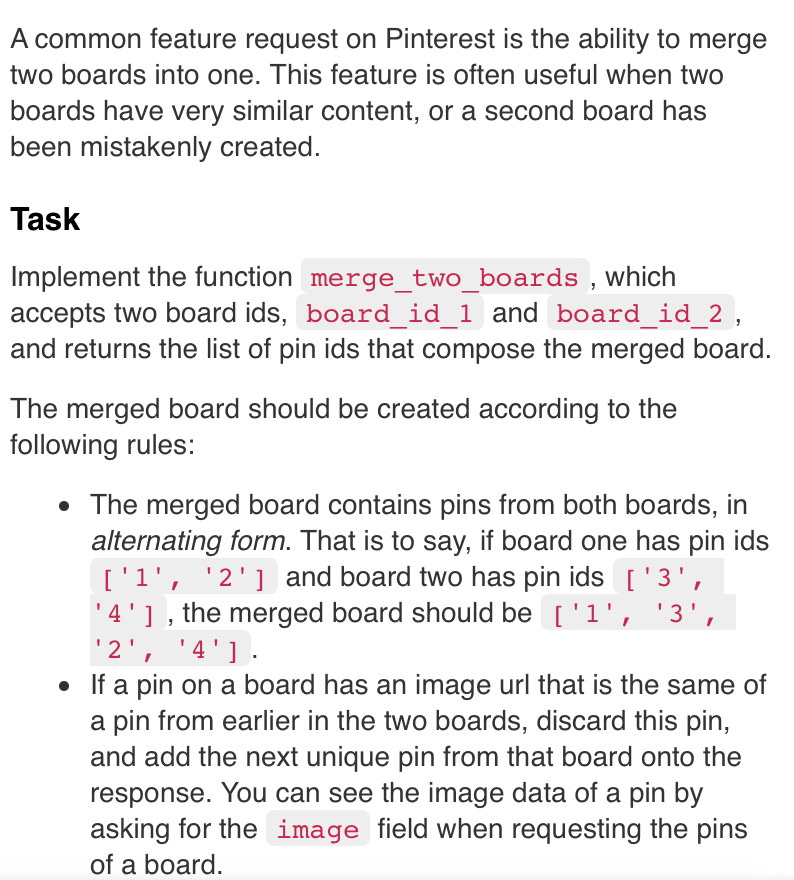 A common feature request on Pinterest is the ability | Chegg.com