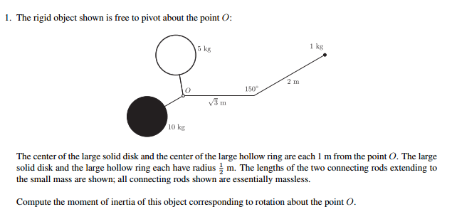 solved-the-rigid-object-shown-is-free-to-pivot-about-the-chegg