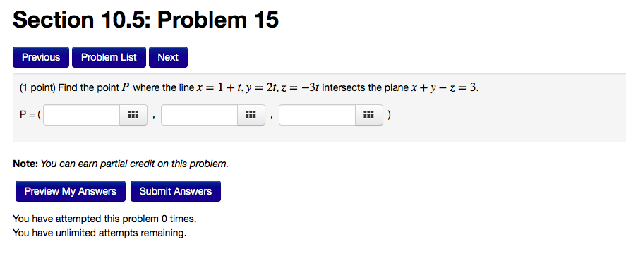 Solved Section 10.5: Problem 15 Previous Problem List Next | Chegg.com