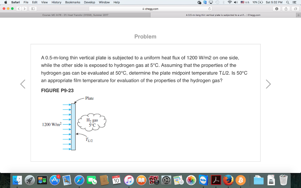 Solved Hey!, It Is A Heat Transfer Class And It Is In | Chegg.com