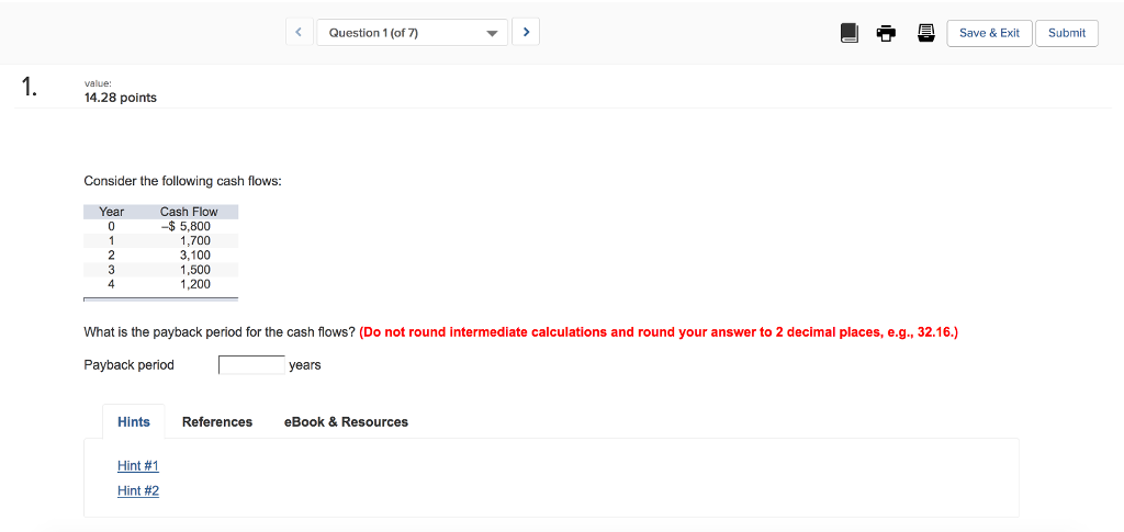 Solved Consider The Following Cash Flows What Is The Chegg