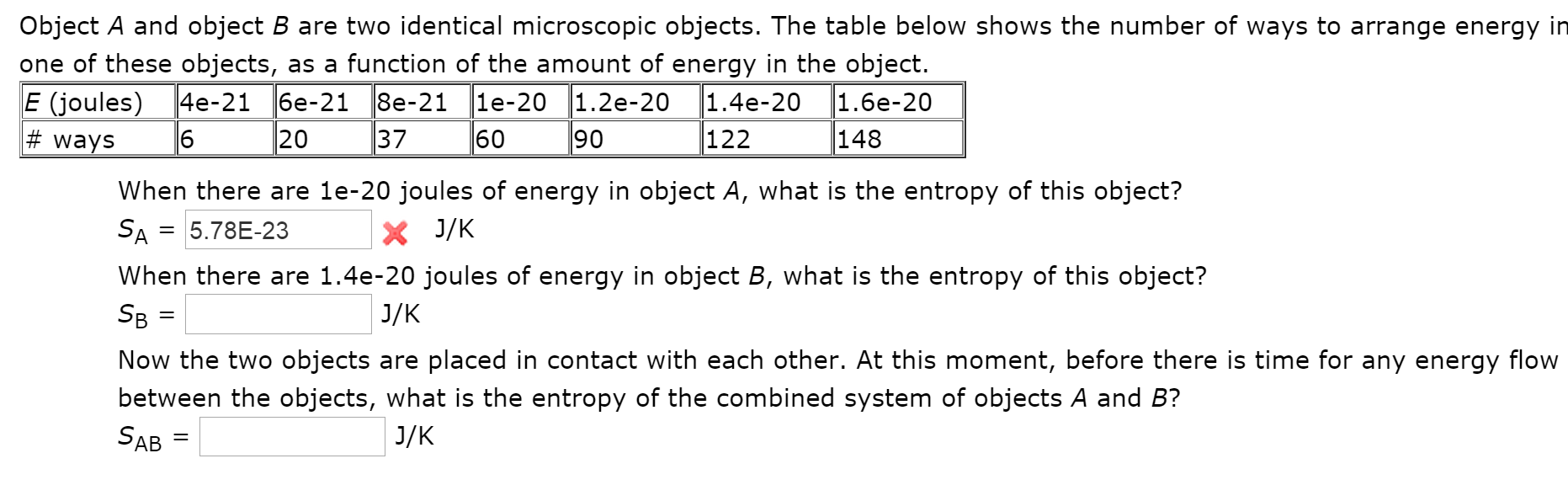 Solved Object A And Object B Are Two Identical Microscopic | Chegg.com