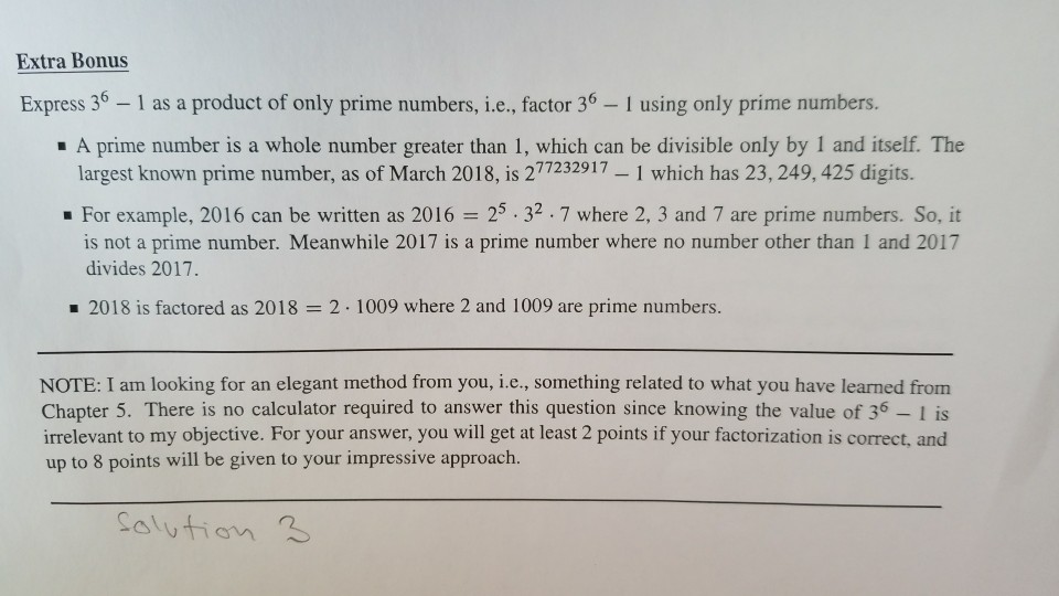write 36 as a product of prime numbers