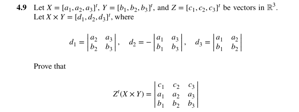 Solved Let X = [ai ,a2, agl. Y Let X x Y = [di , d2, dall, | Chegg.com