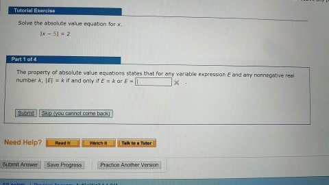 absolute value x 2 5
