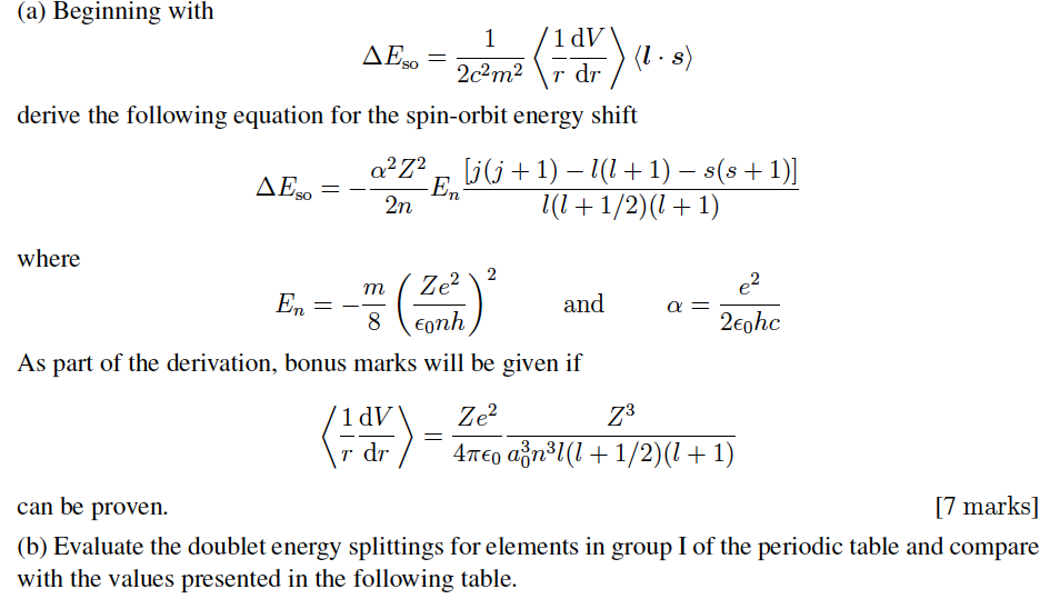 Solved (a) Beginning with derive the following equation for | Chegg.com