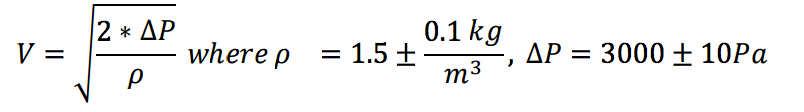 Solved What is the uncertainty of Velocity given the | Chegg.com