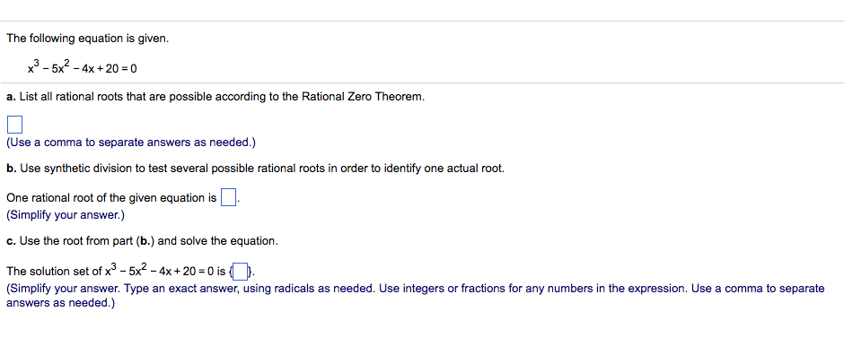 solved-the-following-equation-is-given-x-3-5x-2-4x-20-chegg