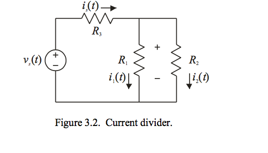 Solved 1. For the voltage-divider circuit shown in Fig. 3.1, | Chegg.com