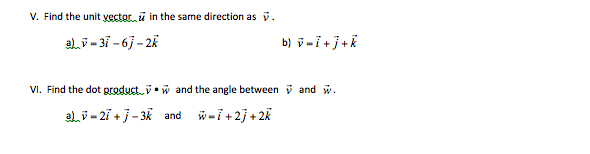 Solved Find the unit vector u vector in the same direction | Chegg.com