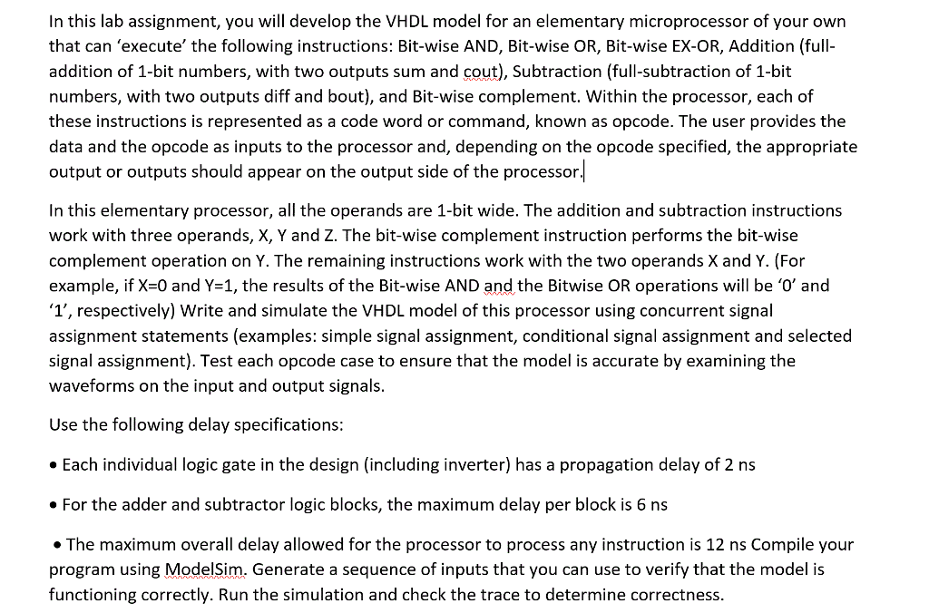 assignment not working in vhdl