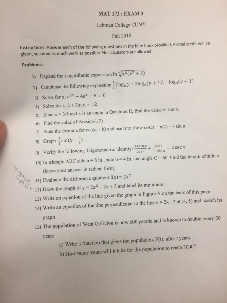 Solved Expand The Logarithmic Expression Ln 4th Root X 3 x 2 Chegg