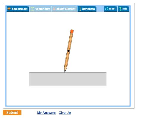 Solved Identify and draw the forces that act on the pencil. | Chegg.com