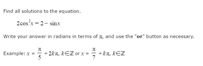 Solved Find All Solutions To The Equation 2cos 2x 2 Chegg solved-find-all-solutions-to-the-equation-2cos-2x-2-chegg