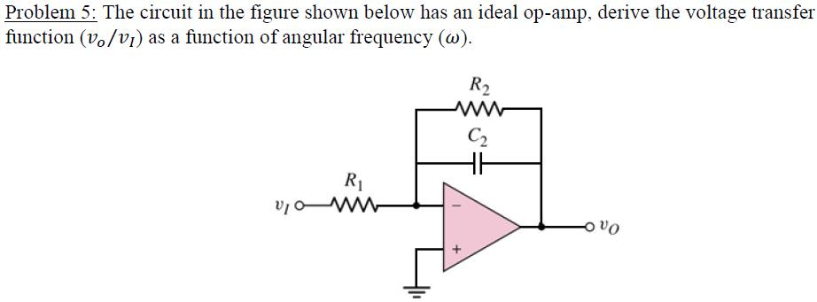 Solved The circuit in the figure shown below has an ideal | Chegg.com