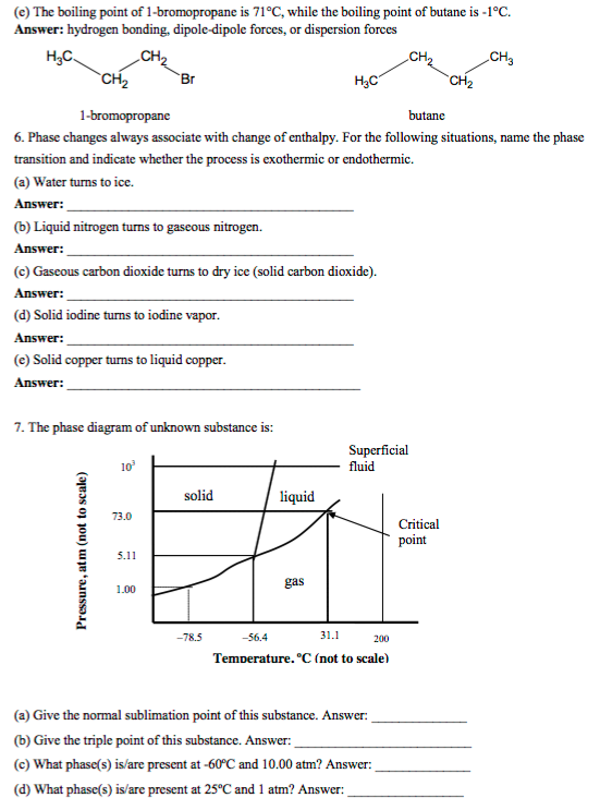 The boiling point of 1-bromopropane is 71 degree C, | Chegg.com