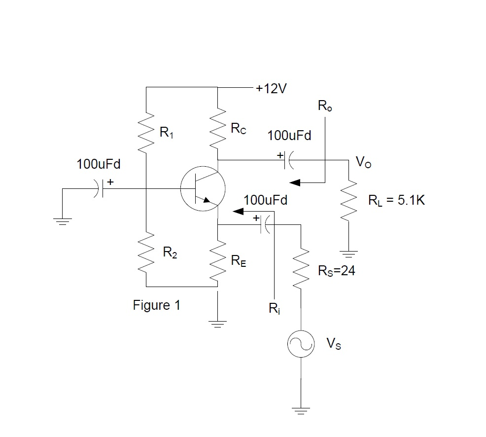 Solved Use the transistor to design the common base/common | Chegg.com