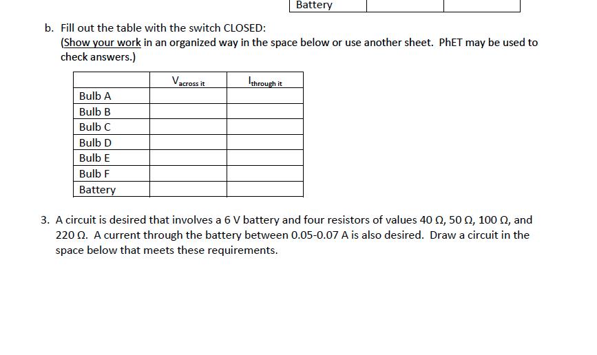 Solved Lab 04 Homework Name Print this worksheet, complete, | Chegg.com