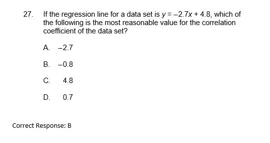 solved-if-the-regression-line-for-a-data-set-is-y-2-7x-chegg