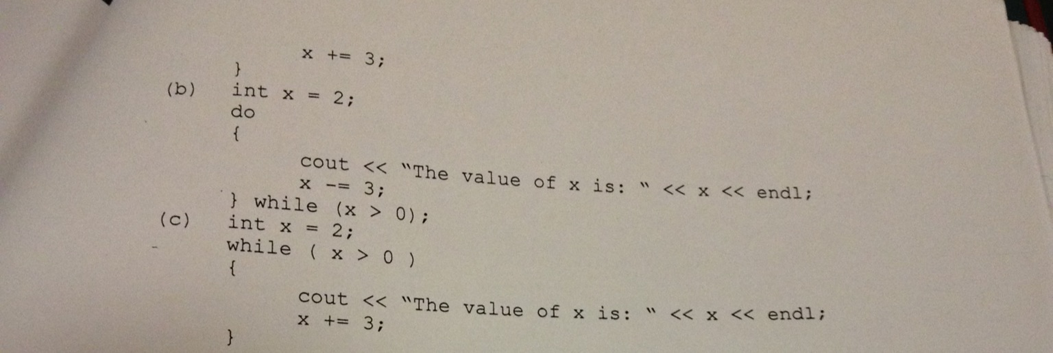 Solved Which of the following is the correct C++ statements | Chegg.com