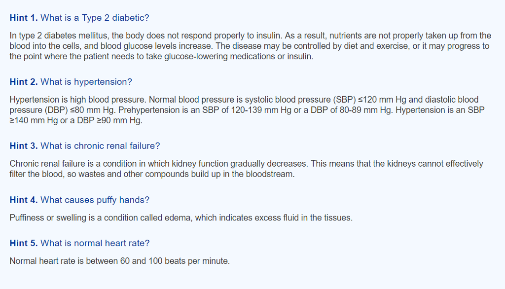 Solved Nurses Need Physiology: Hyperkalemia and Excitable | Chegg.com