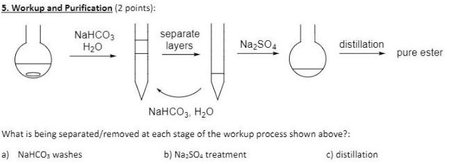 Solved What is being separated/removed at each stage of | Chegg.com