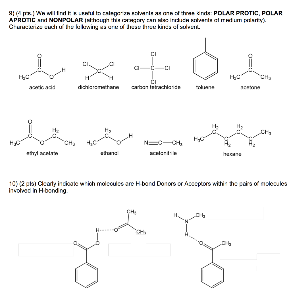 Acetone Polar Or Nonpolar