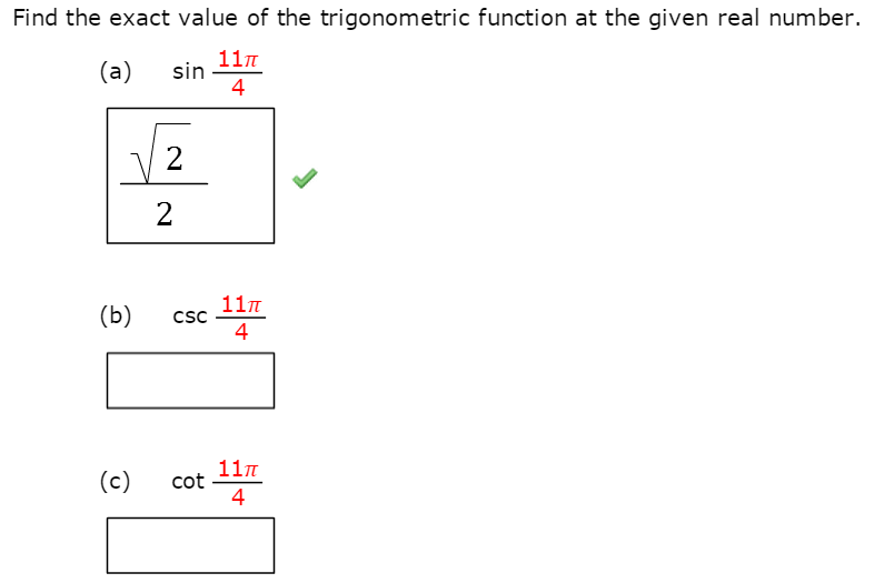 Solved: Find The Values Of The Trigonometric Functions Of ... | Chegg.com