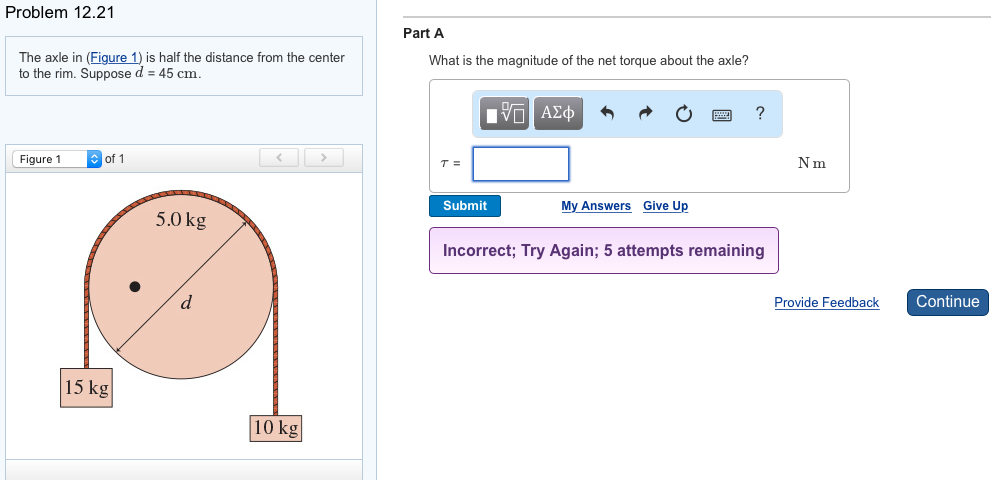 Solved: The Axle In (Figure 1) Is Half The Distance From T... | Chegg.com