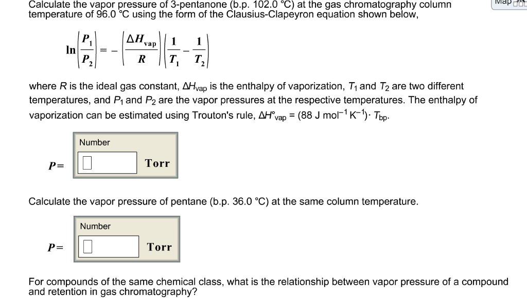 clausius clapeyron equation calculator